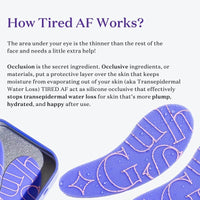 Gush Beauty Reusable Under Eye Patches - 100% Medical Grade Silicone Patches | Treats Dark Circles Fine Lines And Wrinkles |