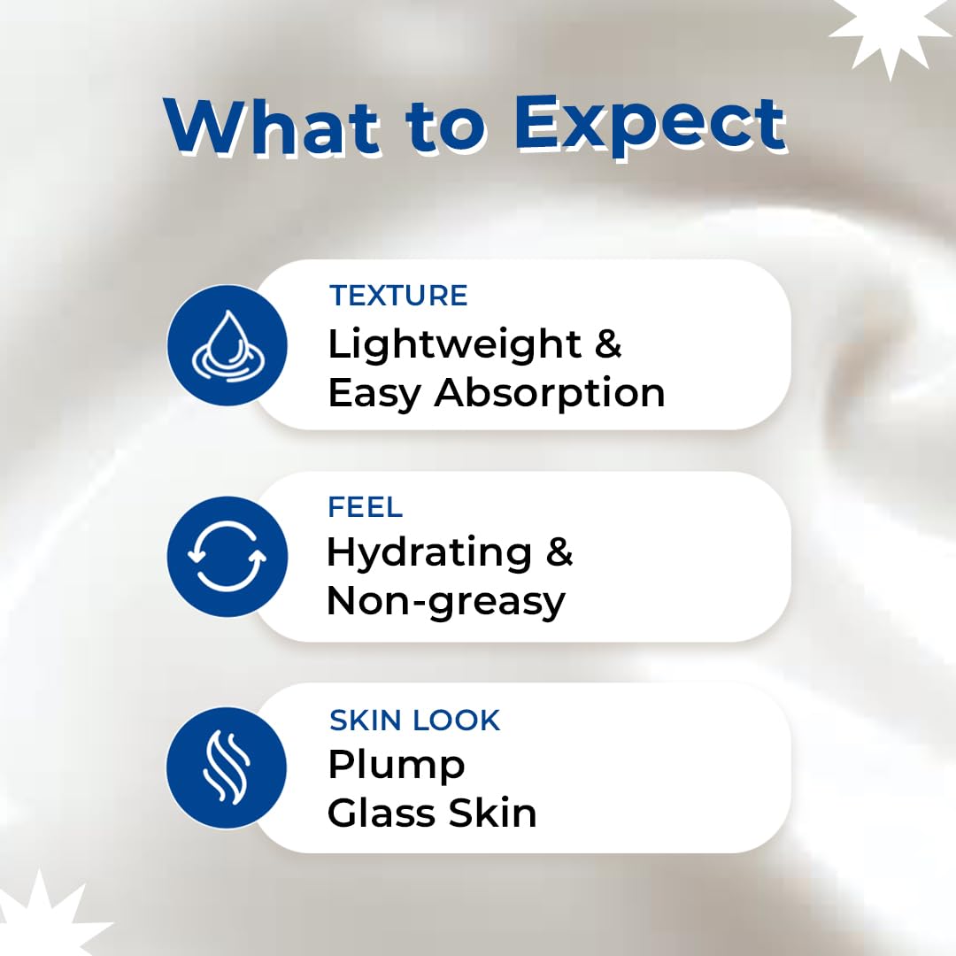 Moody 7D Hydro Burst Moisture Magnet Night Cream with Hyaluronic Acid | Repairs Dark spot, Blemishes, & Wrinkles | Paraben Free | Lightweight, Quick-Absorbing, Non-Sticky Moisturizer, 30ml