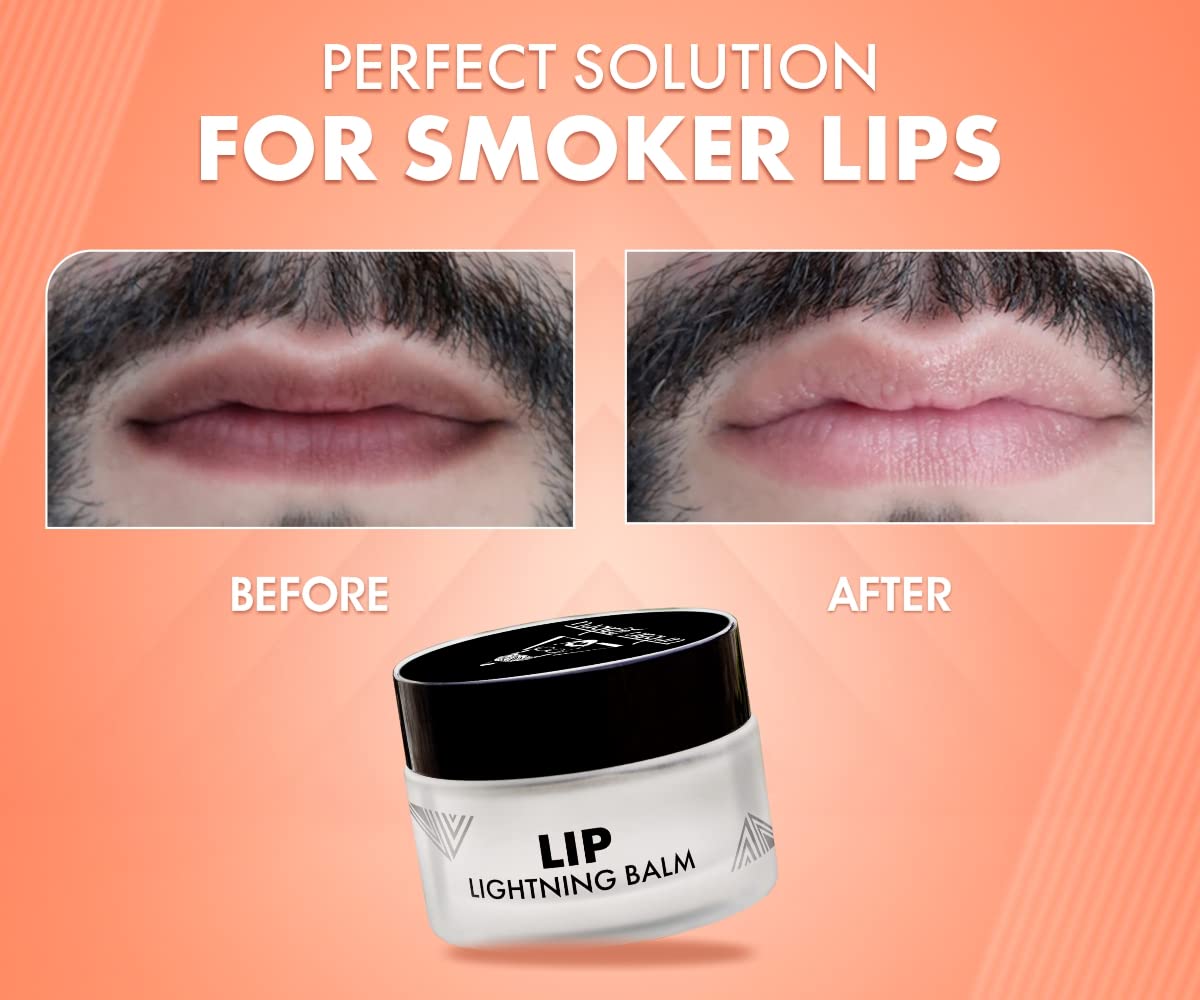 Urbangabru Lip Balm For Lightening & Brightening Dark Lips With Shea Butter, Beeswax & Vitamin-E (Lip Balm) 20g - Pink