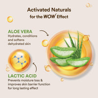 WOW Skin Science Aloe Vera Body Lotion for Ultra Light Hydration - All Skin Type - 400ml