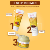 Iba Ubtan Essentials Skin Care Regime Combo for Glowing Skin | Removes Tan & Radiant Skin (Ubtan Face Wash (100ml), Ubtan 3 in 1 Instant Facial (100g), Ubtan Face Cream (50g))
