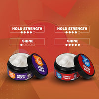 Set Wet Hair Wax For Men - Glaze Wax, 60g | Healthy Shine, Strong Hold, Restylable Anytime, Easy Wash off | No Paraben, No Sulphate, No Alcohol