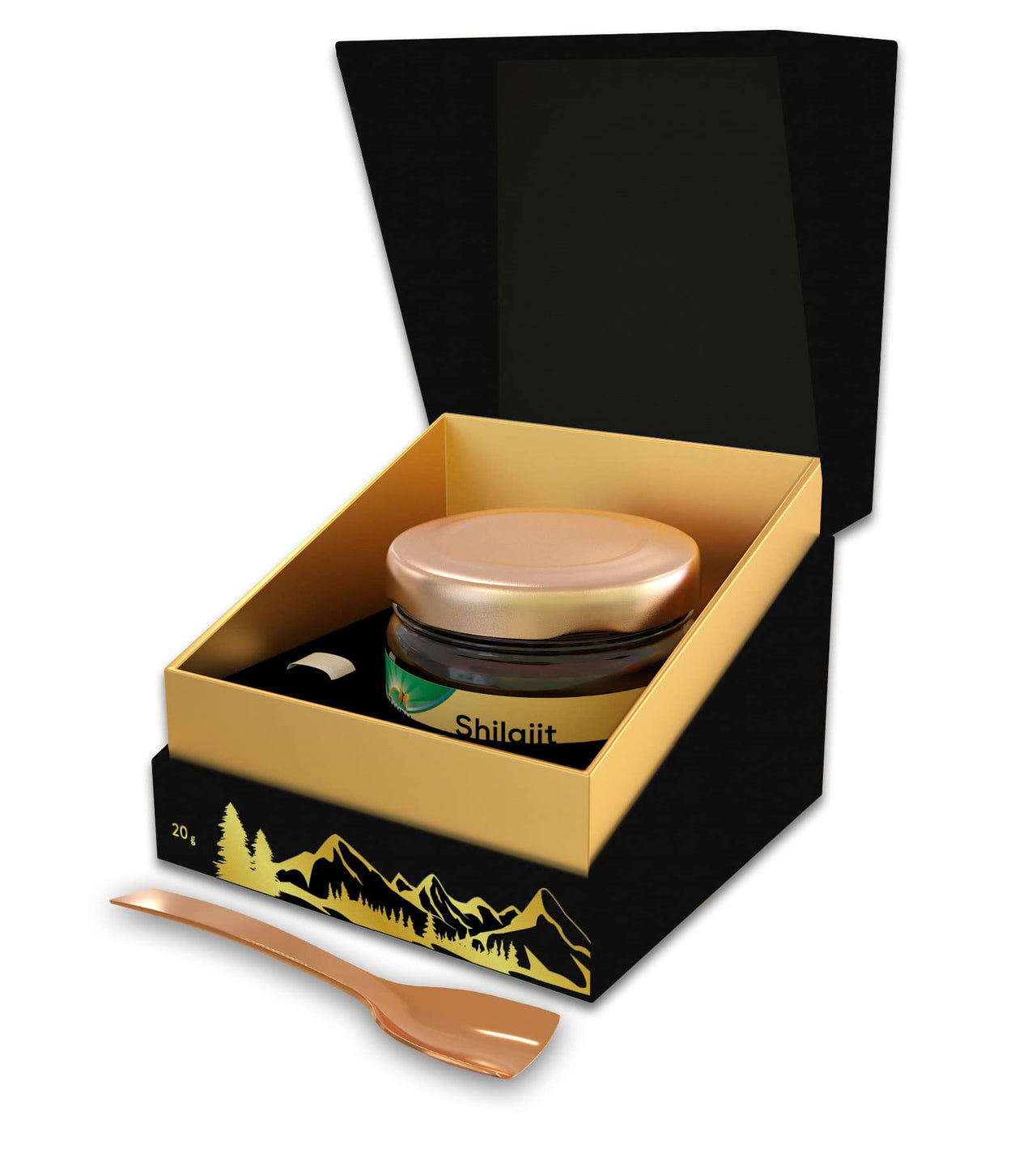 Zandu Pure Himalayan Shilajit Resin, 20g (Pack of 1) | Natural & Ayurvedic| Helps Enhance Strength & Stamina | Maintains Overall Holistic Wellness