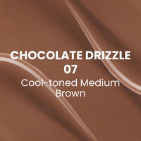 Typsy Beauty | Silk Cushion Liquid Bronzer Contour Wand -Chocolate Drizzle | Hyaluronic Acid & Vit E | Cushion Tip Applicator | Formulated in Italy | 15ml