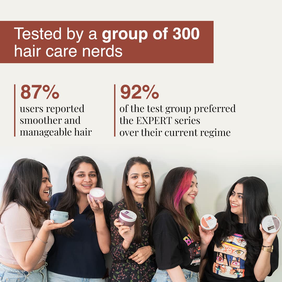 Bare Anatomy Color Protect Shampoo + Hair Mask Kit for Coloured and Treated Hair | Provides 8 Weeks of Protection, Contains 17 Amino Acid Complex & Quinoa Protein, For Dry & Frizzy Hair, 250ml + 250g