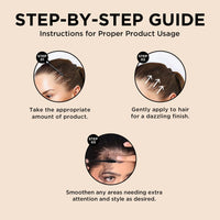 ORGATRE Hair Finishing Stick for frizzy hair women -15ml | Baby Hair fixer women | Anti Flyaway Hair Wand | Hair wax stick for Flyaway hairs | Use as Hair setting spray for women | Non-Greasy And Non-Sticky