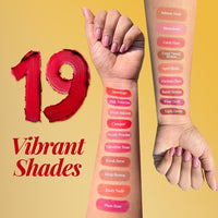 Coloressence Pure Matte Lipstick | 9 Hours Stay | Waterproof & Highly Pigmented | One Swipe Application - Fresh Brew, 3.3Gm