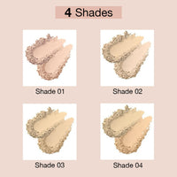 Hilary Rhoda Slay All Day 2 in 1 Compact | Matte & Shimmer Finish | Moisture-Infused With Sponge | 20g (Beige - Shade 03)