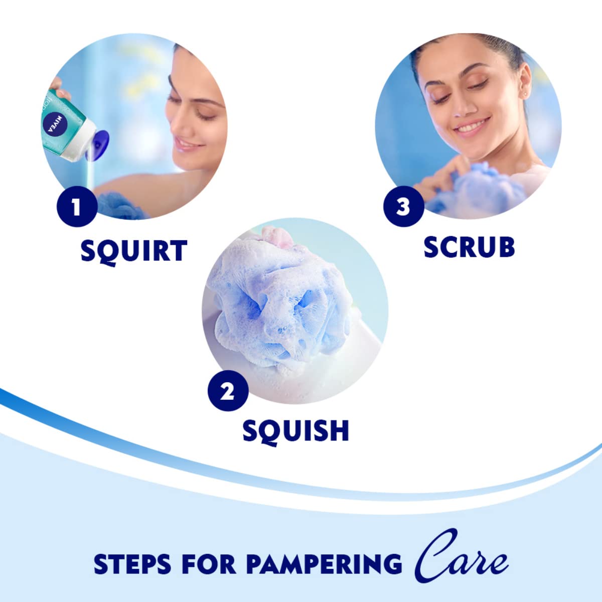 NIVEA Frangipani and oil 125 ml Body Wash| Shower Gel with Frangipani and Care Oil | Pure Glycerin for Instant Soft & Summer Fresh Skin|Microplastic Free |Clean, Healthy & Moisturized Skin