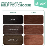 Streax Crème Permanent Hair Colour - 5.4 Walnut Brown Hair Color- 120 ml, 100% Grey coverage, Long Lasting Hair colour for women