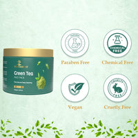 Veda Harvest Rosemary Essential Oil and Green tea face pack | Hydrates skin, Anti acne, Deep pore cleansing