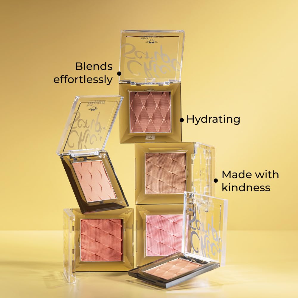 Daily Life Forever52 Sensational Chic Script Blush | Face Blusher for Face Makeup | Matte Finish, Highly Pigmented & Lightweight | Easy to Blend with Natural Finish (Crismon, 8g)