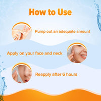 Aqualogica Glow+ Dewy Sunscreen SPF 50 PA++++ with Papaya & Vitamin C | For Dry, Sensitive, Oily & Combination Skin | UVA/B & Blue Light Protection | Fragrance-Free | For Men & Women | 80g