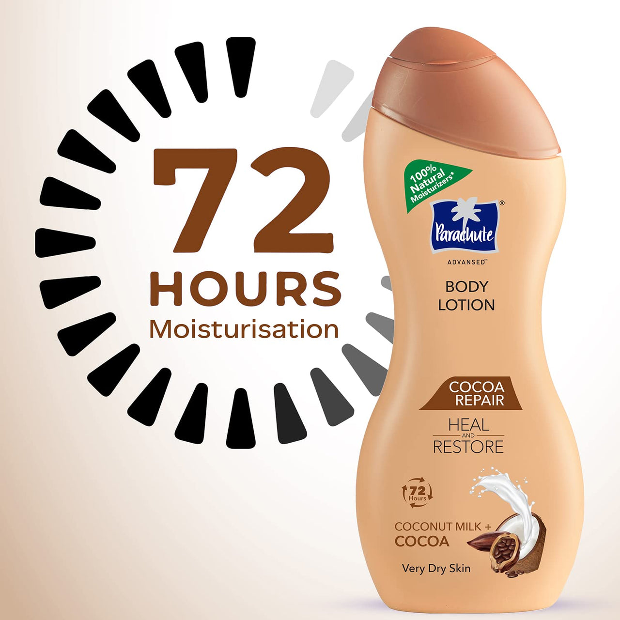 Parachute Advansed Cocoa Repair Body Lotion, Intense Moisture, 250ml