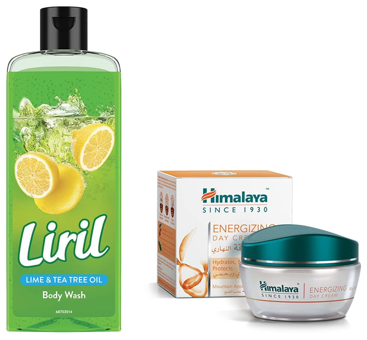 Liril Lemon and Tea Tree Oil Body Wash, 250 ml and Himalaya Clear Complexion Day Cream, 50g