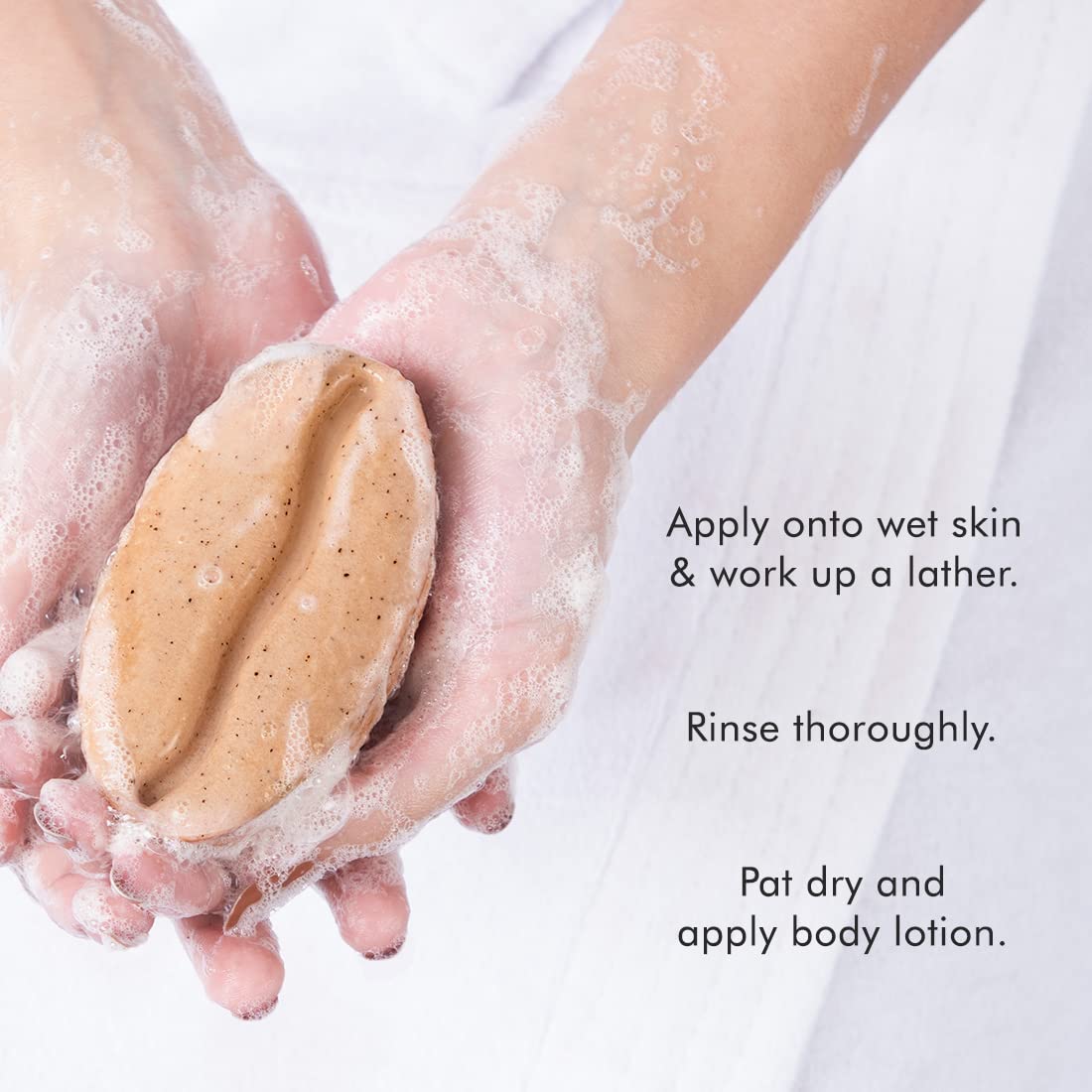 mCaffeine Exfoliating Tan Removal Soap with Coffee,Almond Milk & Caramel|De Tan Bathing Soap for Polishing & Moisturizing the Skin|Bean Shaped Soap for bath with Fresh Coffee Aroma for Unisex