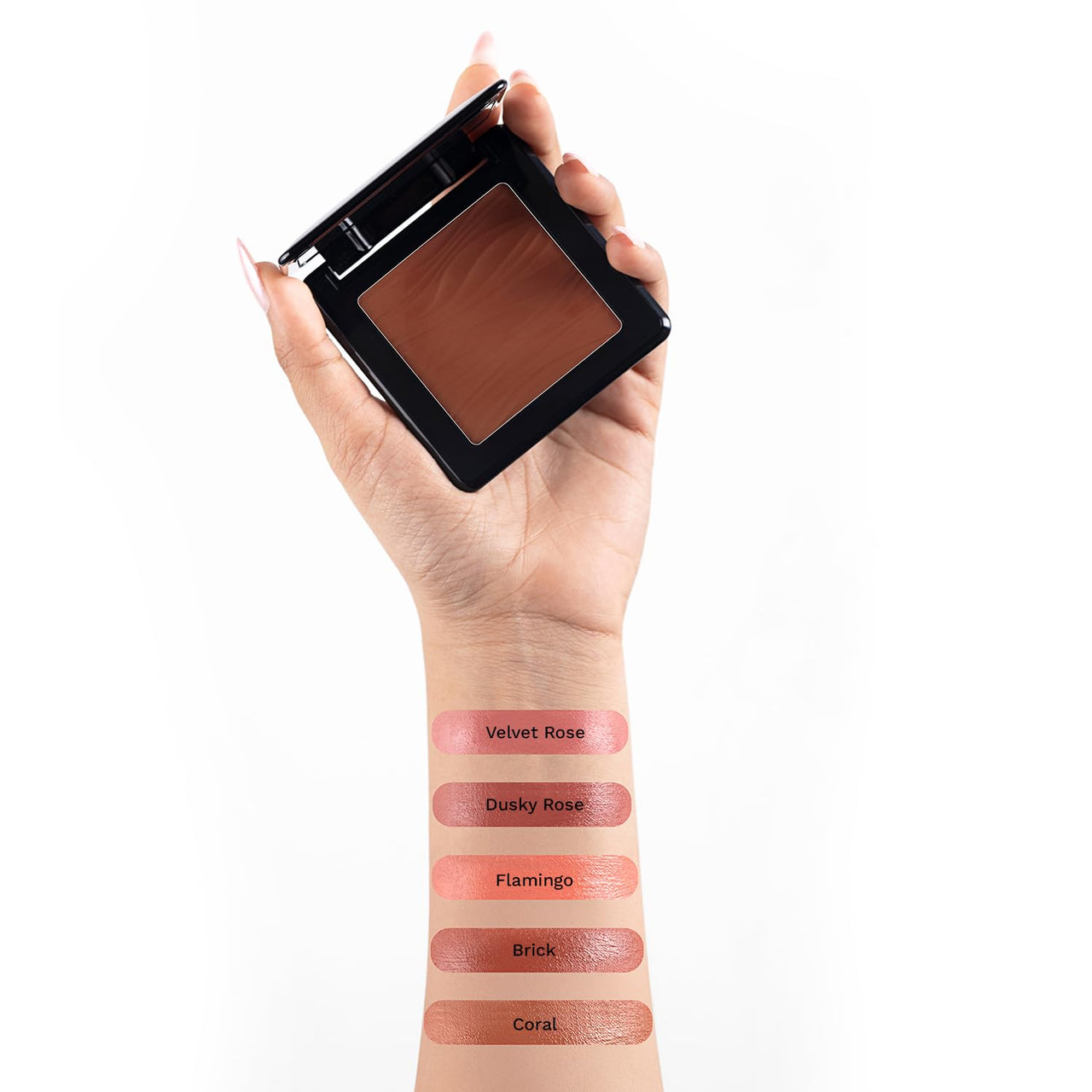 PAC Spotlight Cream Blush for Face Makeup | Lightweight Cream to Powder Formula | Intensely Pigmented Velvetty Finish | Longlasting, Buildable & Effortlessly Blendable | Dusky Rose - 4G