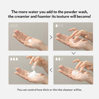 TIRTIR Hydro Boost Enzyme Cleansing Powder | Korean Skincare Face Cleanser with Enzymes & Hydration Boost | Mild Powder Wash for Daily Use