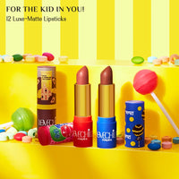 LoveChild Masaba - Hey Sugar - Luxe Matte Lipstick, Keeps Lips Moisturised, Long lasting, Bullet Matte Brown Sugar Lipstick, 4ML