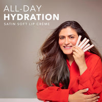 SIMPLYNAM Satin Soft Lip Crème – Mulled Pink | 1 Swipe Full Coverage | Hydrating, Creamy Matte Finish | 16 Hour Stay | Transfer-Proof & Smudge-Proof | Infused with Peptides & Squalane | Vegan