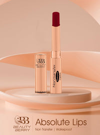 Beauty Berry Non Transfer Waterproof Lipstick, Long Lasting Smudge Proof Highly Pigmented Shades, (ROSE RED-15, 1)