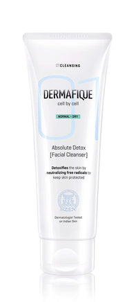 Dermafique Aquasurge Body Serum for Normal Skin, Dermatologist Tested (300ml) And Dermafique Absolute Detox Facial Cleanser for Normal To Dry Skin, Dermatologist Tested, Soap Free (100 ml)