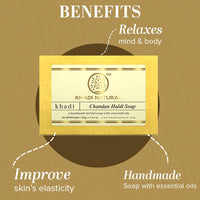 Khadi Natural Herbal Chandan Haldi Soap, 125 g (Pack of 7)