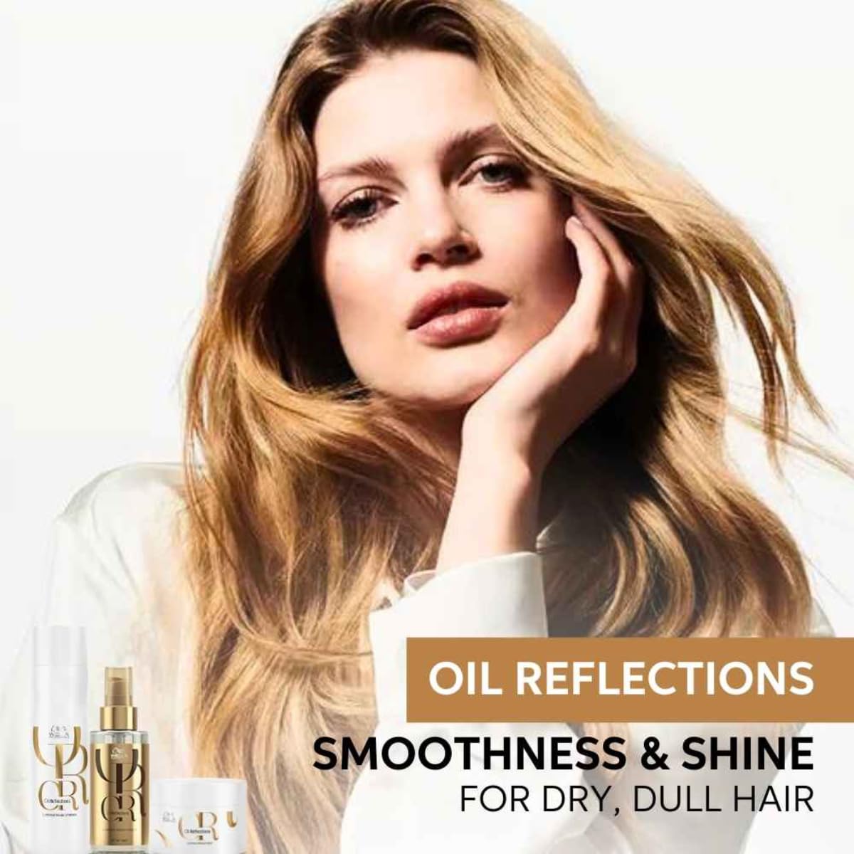 Wella Professionals Oil Reflections Luminous Smoothing Hair Oil | Frizz Control & Shine Booster | 30 ml