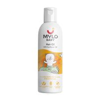 Mylo Baby Hair Oil 100 ml | Dermatologically Tested & Made Safe Certified | Promotes Hair Growth | Soothes dry scalp