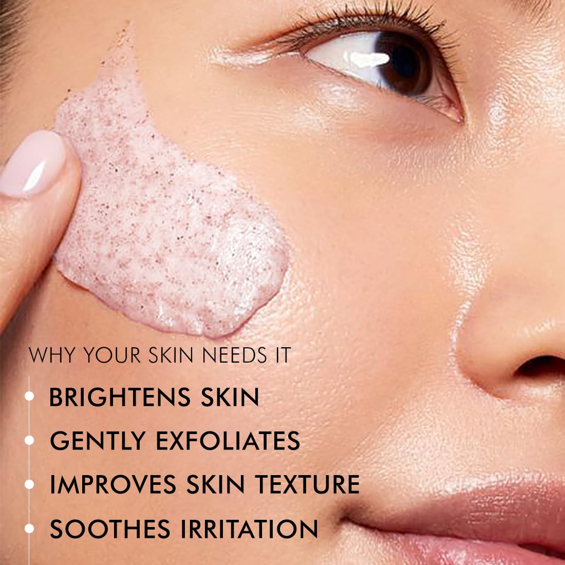 mcaffeine Berries Brightening Coffee Face Scrub For Glowing Skin | Gently Exfoliates, Smoothes & Improves Skin Tone | Removes Tan&Dead Skin | Tan Removal Face Scrub | Non-Drying For Women & Men-75Gm