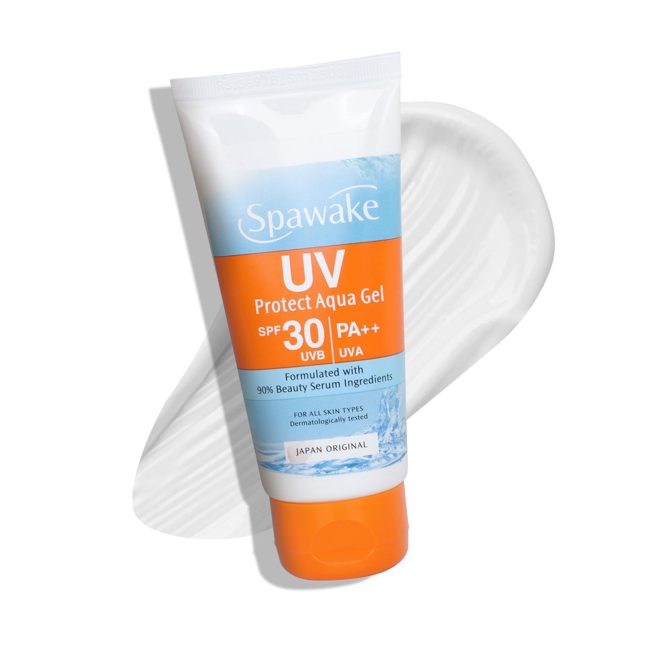 Spawake Protect Aqua Gel SPF 30/PA++| No White Cast, Non-Sticky, Lightweight | Daily Sun Protection for Oily & All Skin Types | Moisturizing & Fast-Absorbing Face Sunscreen