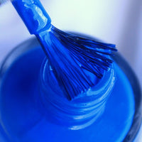 DeBelle Gel Nail Polish La Azure (Blue Nail Paint)|Non UV - Gel Finish |Chip Resistant | Seaweed Enriched Formula| Long Lasting|Cruelty and Toxic Free| 8ml