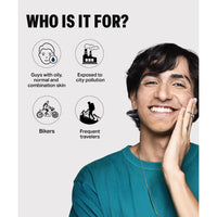 Bombay Shaving Company Valentine's  Day Gift Kit For Men|Activated Charcoal Facial Kit|Charcoal Face Wash, 100 Gm, Charcoal Face Scrub, 100 Gm, Neem & Charcoal Soap, 75Gm, Charcoal Peel Off Mask, 100Gm