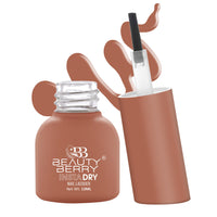 BEAUTY BERRY INSTA DRY NAIL LACQUER WITH FRENCH FORMULA 13ML. (BERRY-47, 1)