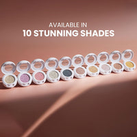 Metallic Eyeshadow Palette, Assorted Colours (PASSIONATE)