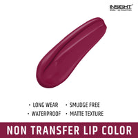 Insight Non Transfer Lip Color, 4ml (19 Dive) & Insight Non Transfer Lip Color, 4ml (07 Satin Rose)
