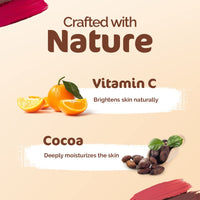 Mamaearth Nourishing Natural Lip Cheek & Eye Tint with Vitamin C & Cocoa - 02 Coco Nude- 4 g