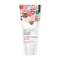 Aroma Magic Coffee Bean Scrub | Treats blackheads, brightens, clears pores, & protects skin With shea butter, olive oil, honey, lemongrass, juniper berry & grapefruit essential oil | All Skin - 100 ml