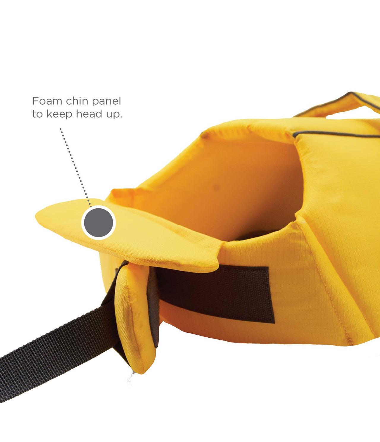 Outward Hound Granby Splash Yellow Dog Life Jacket, XS