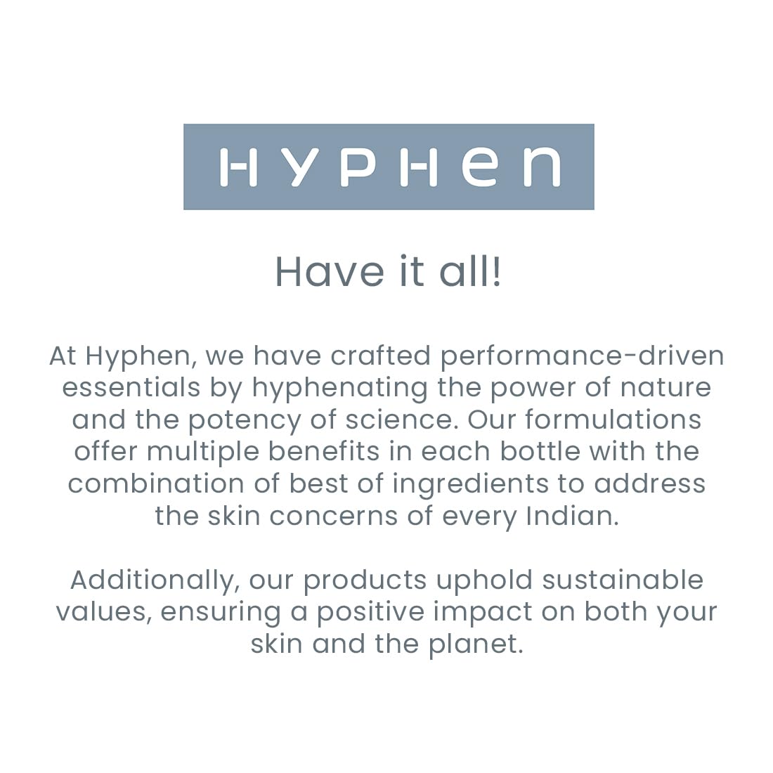 Hyphen Resurfacing 10% AHA BHA PHA Exfoliator | Instant Exfoliation with 20% Pineapple Extract | Leave-on Serum | Smoothens Texture, Unclogs Pores, Non-irritating | Facial Serum for Men & Women - 50ml