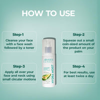 JOVEES Herbal Hydra Intense Moisturiser For Glowing & Hydrating Skin With Avocado And Chamomile Extract | Lightweight And Non Greasy Lotion | For All Skin Types- 100ml