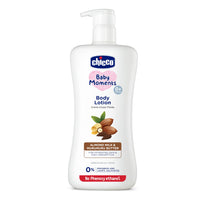 Chicco Baby Moments Body Lotion for Babies, 650ml | Almond Milk & Murumuru Butter | Quick Absorb Formula with Natural Ingredients for Ultra Soft Skin | Dermatologically Tested | Parabens & Phenoxyethanol Free