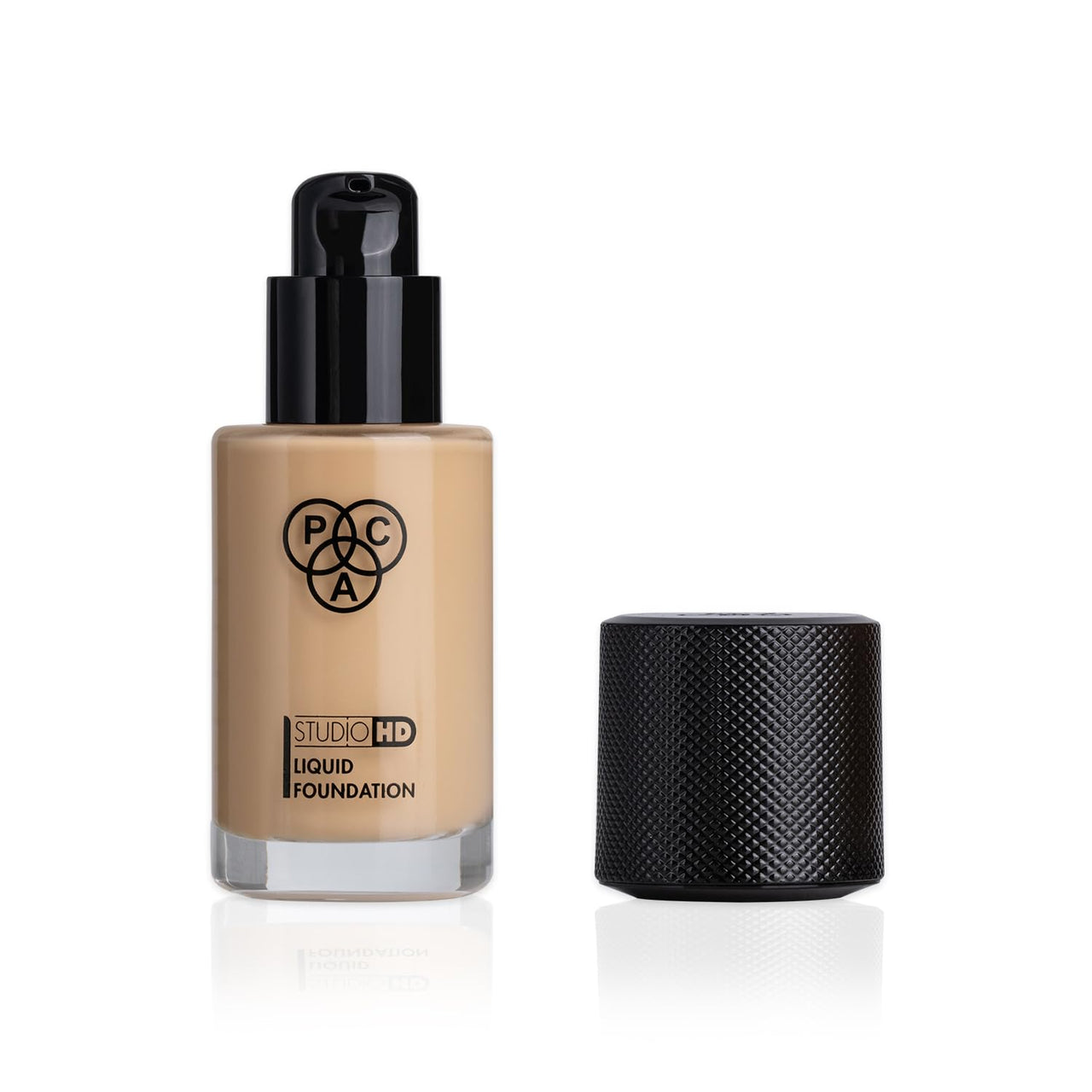 PAC Studio HD Liquid Foundation (1.2) | Lightweight Dewy Satin Finish | Medium to Buildable Coverage | Natural Second Skin like Finish | Suitable for all Skin Types - 28ml