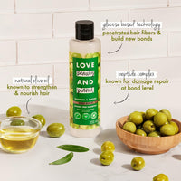 Love Beauty & Planet Olive Oil & Peptide Bond Repair Shampoo | No Sulfates, No Paraben 400ml