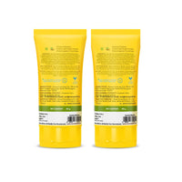 Mamaearth Hydragel Indian Sunscreen With Aloe Vera And Raspberry For Sun Protection | SPF 50 & PA++++ Protection | Shields From UVA & UVB Rays | Tan Protection All Skin | Non-Sticky&Light | 50 G X 2