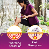 Moov Fast Pain Relief Cream - 50g (Pack of 3) | Suitable for Back Pain, Muscle Pain, Joint Pain, Knee Pain | 100% Ayurvedic Formula | Suitable for Sports & Gym related injuries