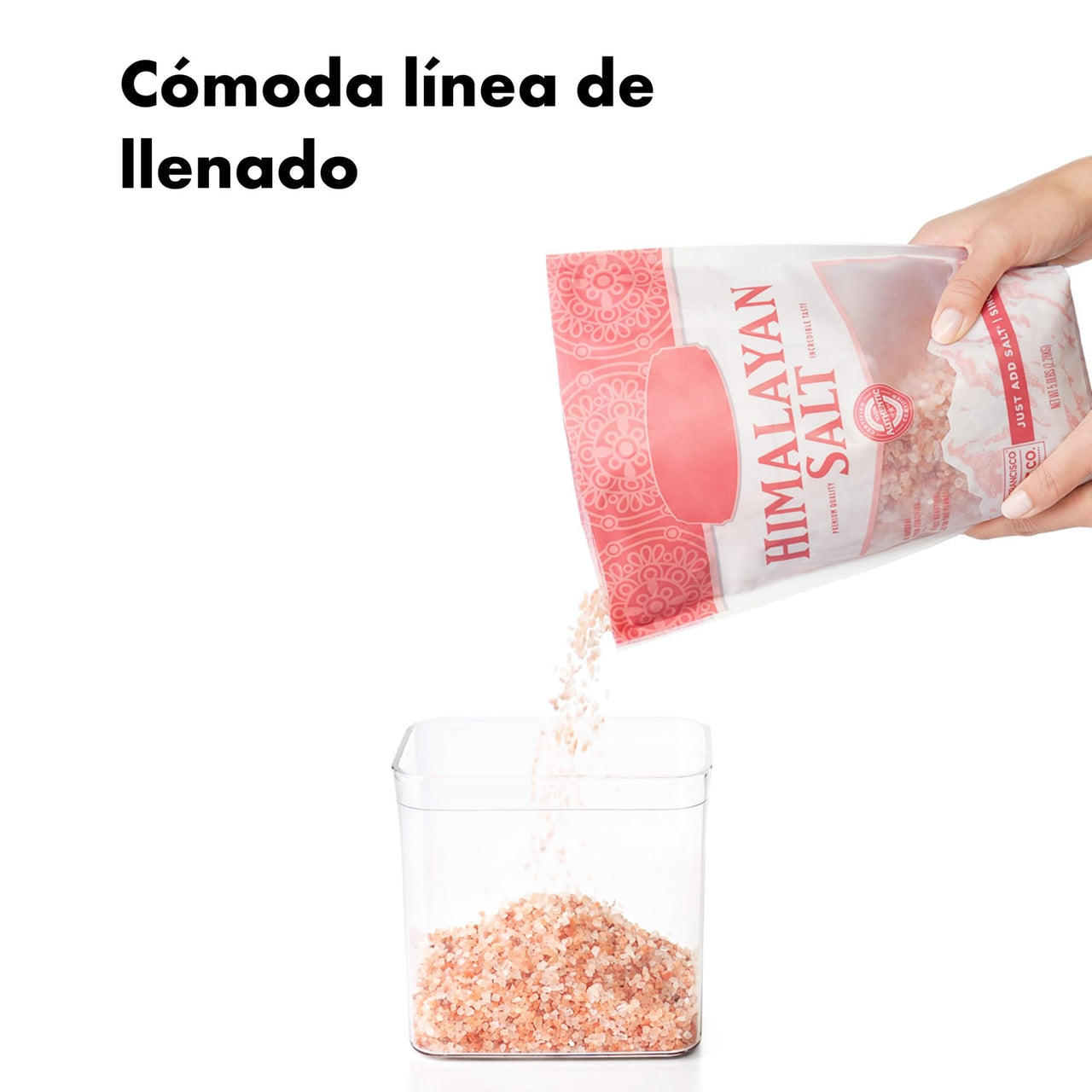 OXO Good Grips POP Container - Airtight Food Storage - Big Square Tall 6.0 Qt Ideal for bulk snacks and cereal 6.0 Qt - Square - Bulk Food