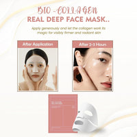 2 Pcs Collagen Overnight Face Mask | Korean Glass Skin Hydrogel Mask for Deep Hydration, Pigmentation, Anti-Aging & Pore Minimizing | Hyaluronic Acid, Niacinamide, Vitamin E & Centella(Pack of 2)