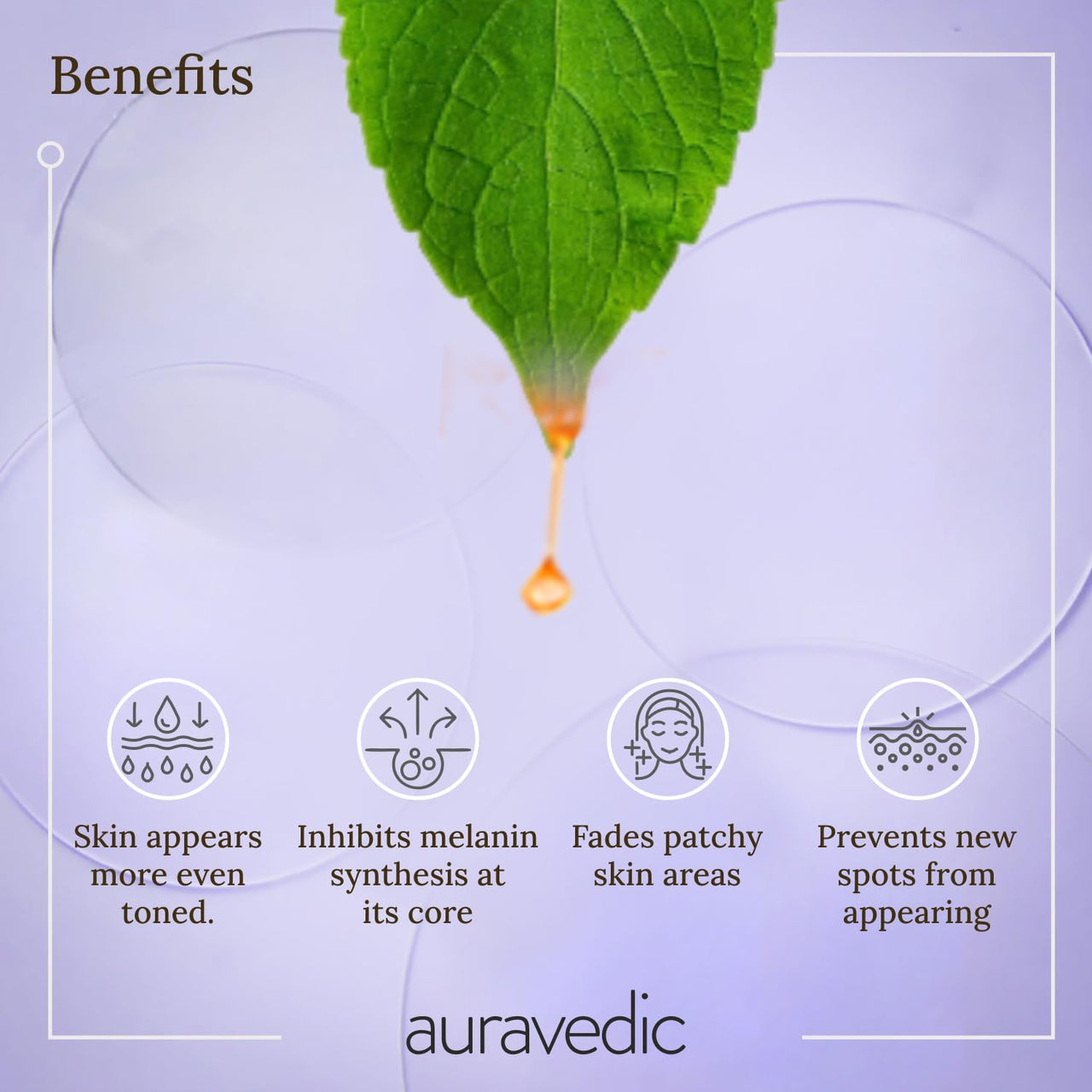 Auravedic Kumkumadi Tailam, Kumkumadi Face Oil for Glowing Skin, Kumkumadi Gold Glow Face Oil, Kumkumadi Oil for Radiant & Youthful Skin and Rejuvenation