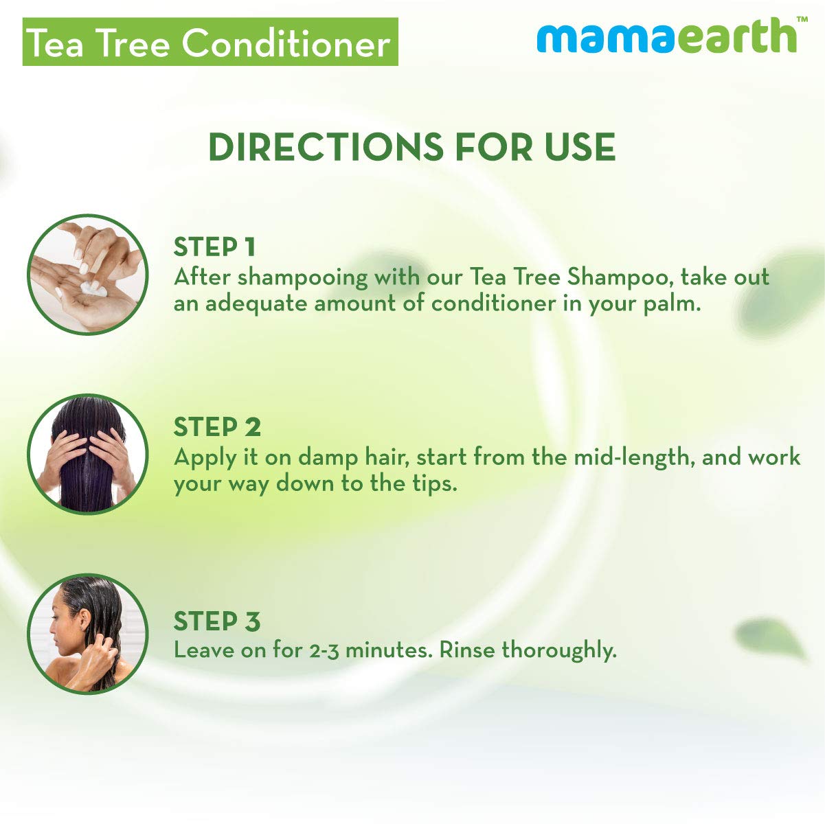 Mamaearth Anti Dandruff Conditioner, With Tea Tree & Ginger Oil, For Dandruff Free Hair 250ml